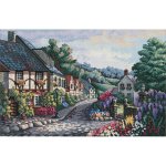 Gold Collection Memory Lane Counted Cross Stitch Kit (image for) Gold Collection Memory Lane Counted Cross Stitch Kit